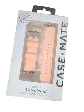 CASE•MATE Silicone Apple Watch Band in Light Pink